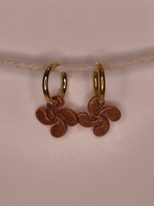 Croix basque "Ambre"