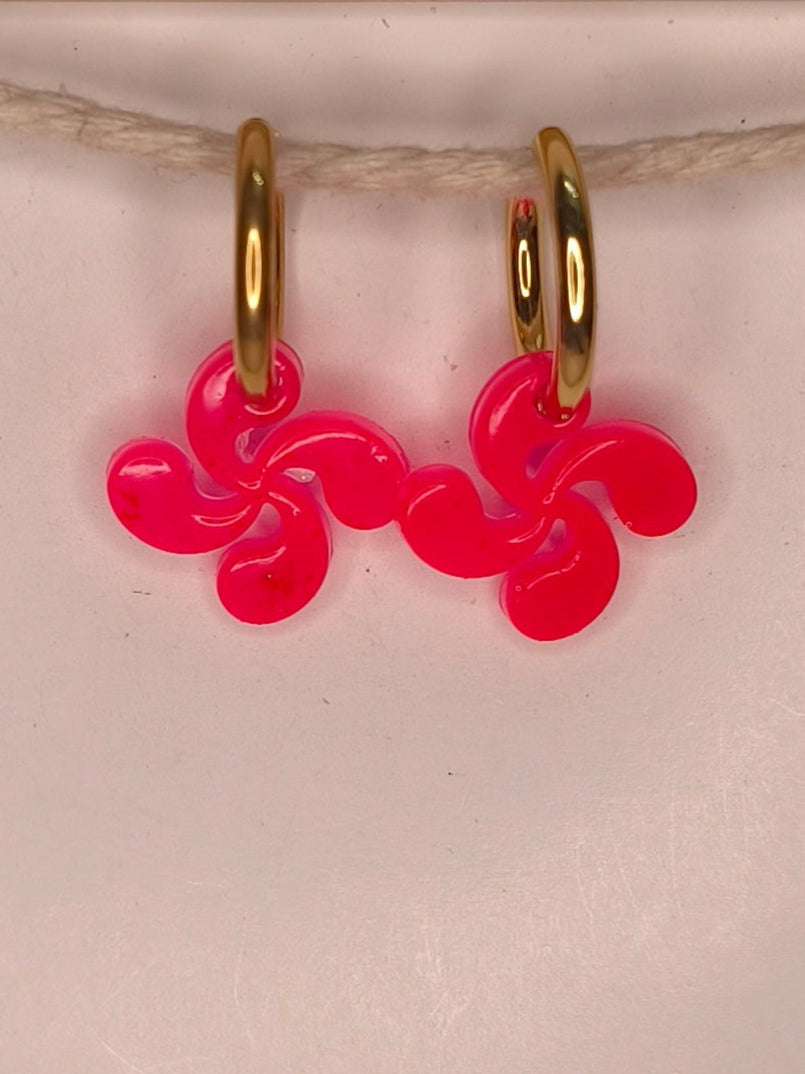 🌸Croix Basque Roses🌸