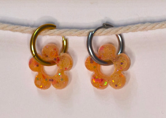 Fleurs à paillettes #B2a