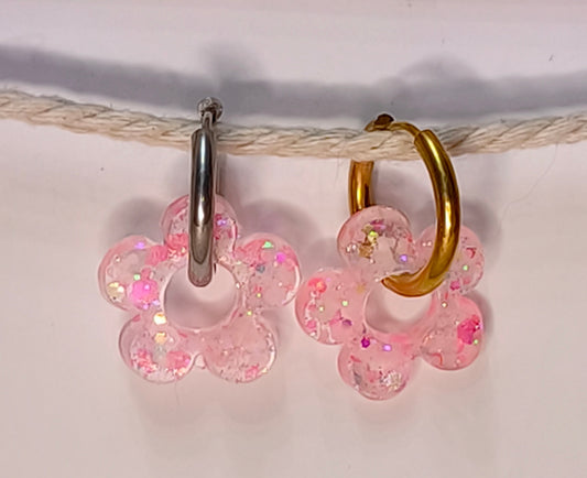 Fleurs pailletées luminescentes #E3a