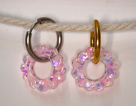 Soleils à paillettes luminescentes #E4d