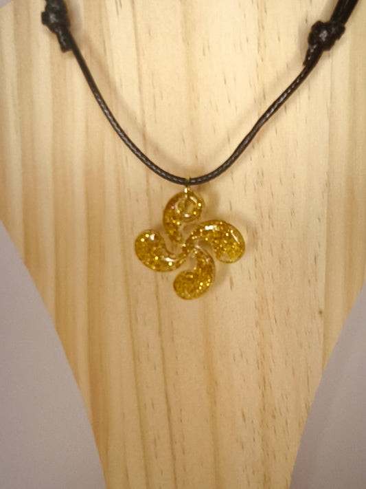 Collier dorée #B3f